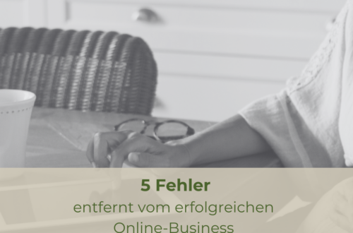 5 Fehler die dich vom Erfolg im digitalen Marketing abhalten